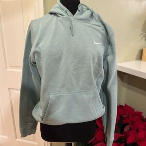 Nike Women's Light Blue Pullover Hoodie